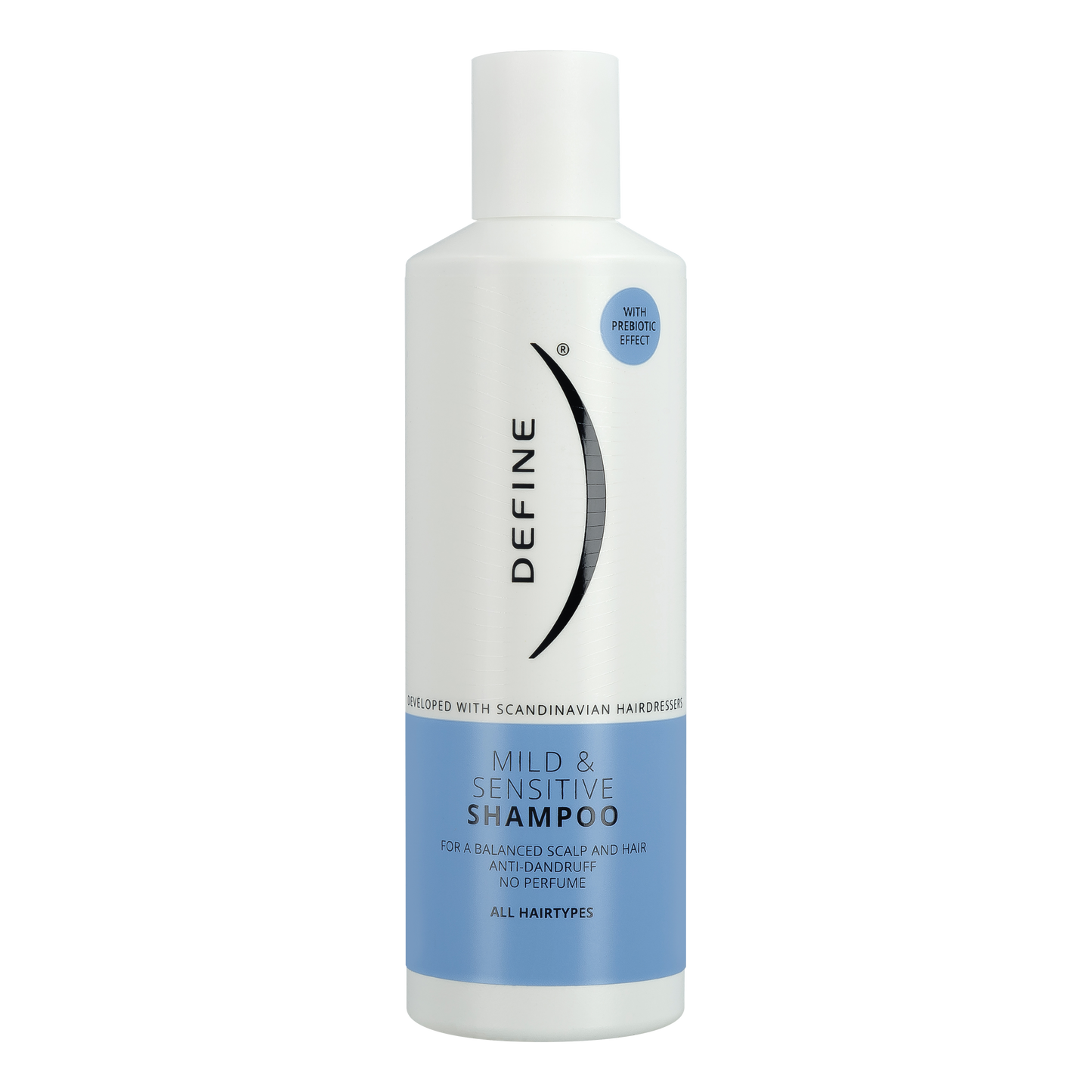 Define Mild & Sensitive shampoo kaikille hiustyypeille