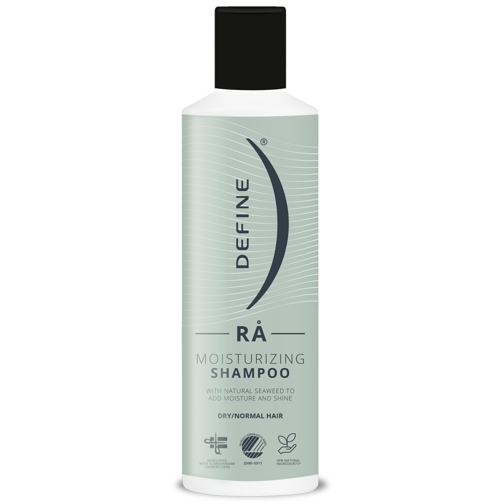 Define Rå Moisturizing Shampoo kuiville hiuksille