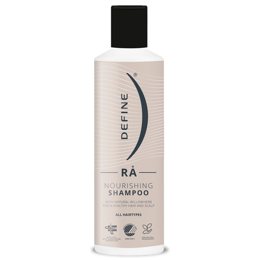 Define RÅ nourishing shampoo kaikille hiustyypeille