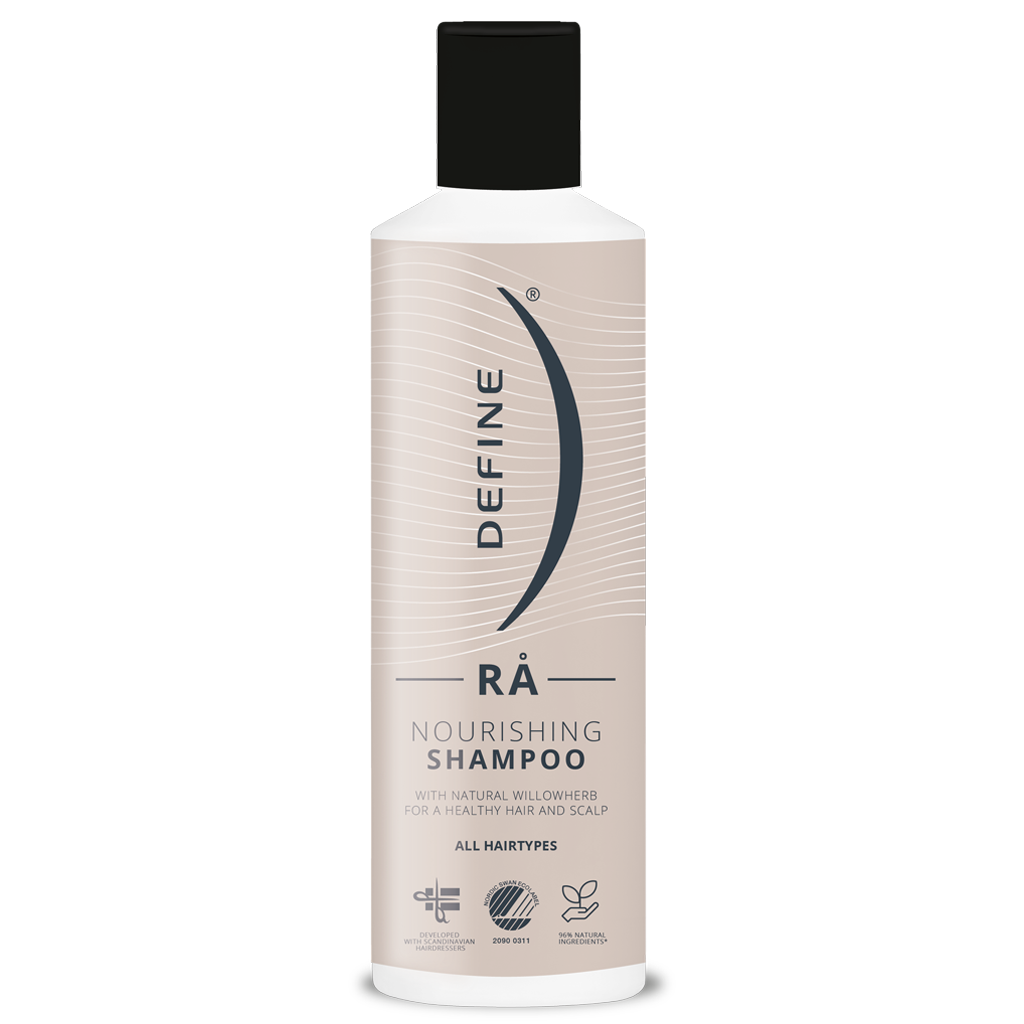 Define RÅ nourishing shampoo kaikille hiustyypeille